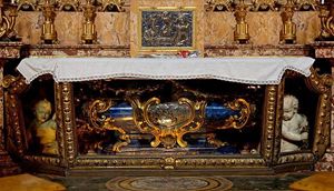 La tomba di San Luigi Gonzaga in Sant'Ignazio a Roma