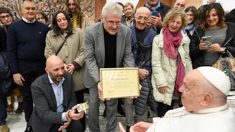 Il Papa all'udienza generale del 12 febbraio 2025