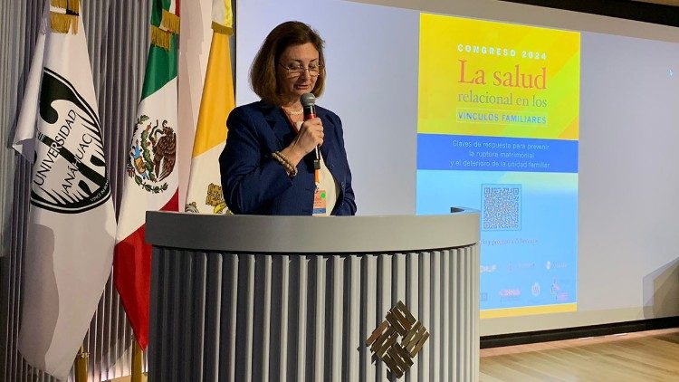 L'intervento del sotto-segretario del Dicastero, Gabriella Gambino